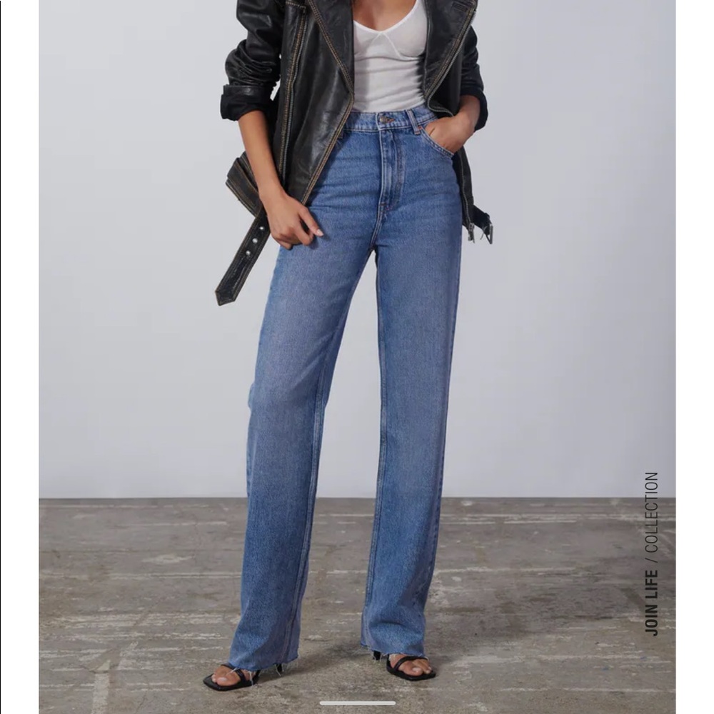 Zara 90s full length jeans